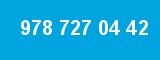 978 727 04 42 978 727 04 42
